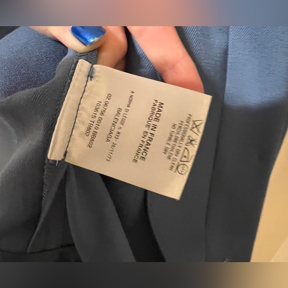 BALENCIAGA BLUE DRESS - Picture 9 of 13